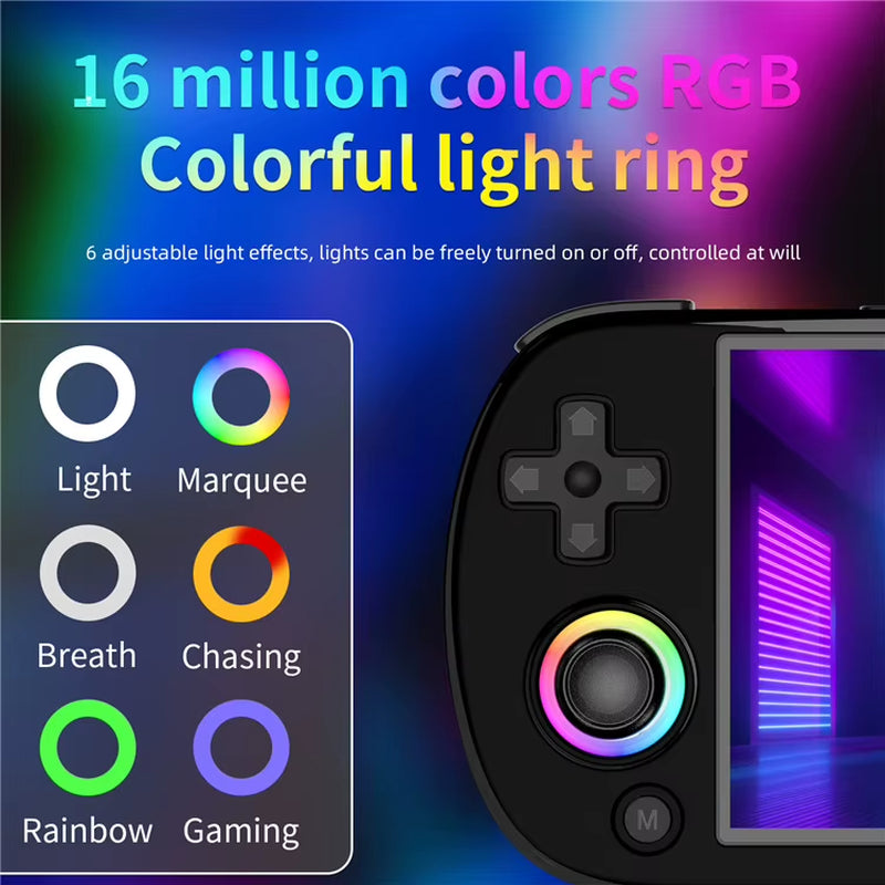 ANBERNIC RG40XX H 64 Bit Linux Retro Handheld Game Console 4.0'' IPS Screen Supports 5G Wifi BT HD-TV Output RG40XXH for PSP PS1